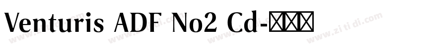 Venturis ADF No2 Cd字体转换 Venturis ADF No2 Cd字体转换